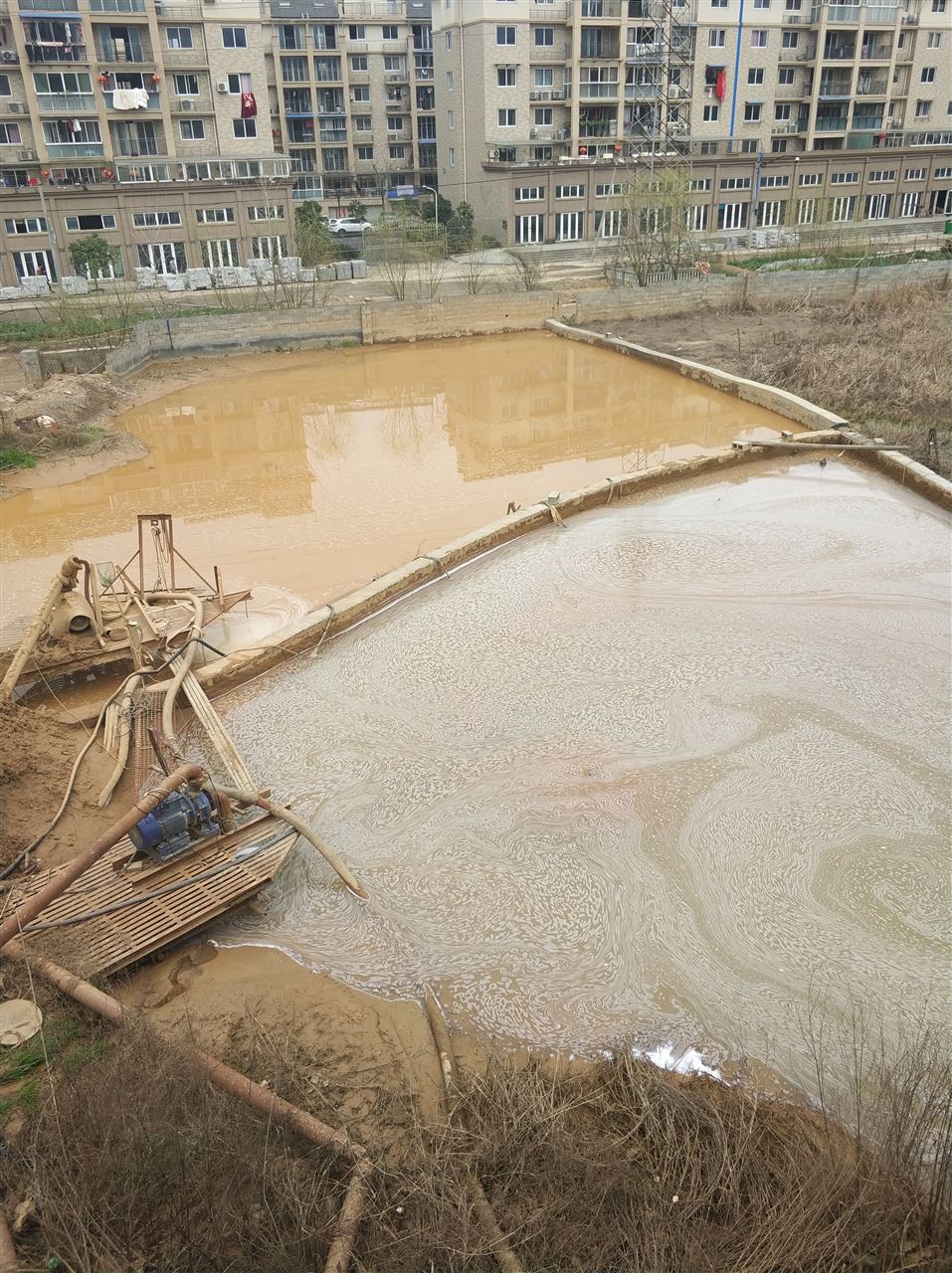白城沉淀池淤泥清理-厂区废水池淤泥清淤